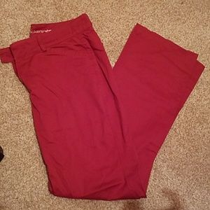 Dockers red chino pants.  Like new.  No wear.